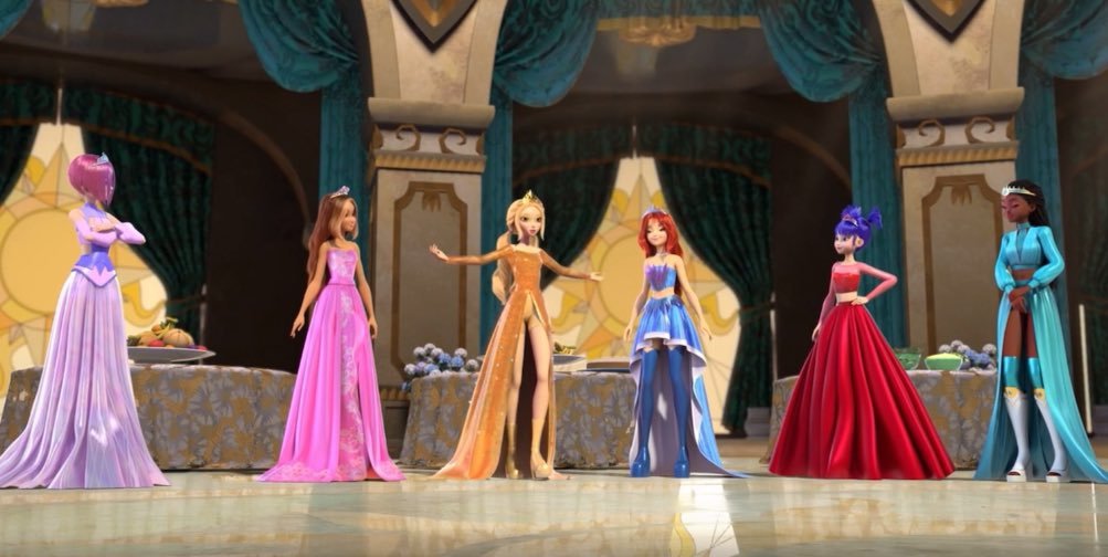 Nozes202's tweet photo. Como pode a Rainbow em 2007 que mesmo com o sucesso de Winx ainda eram uma empresa pequena na parte da animação ter feito vestidos de baile mais bonitos doq os vestidos do Gemini que eles fizeram sendo uma empresa grande https://t.co/zRdr4BEVs0