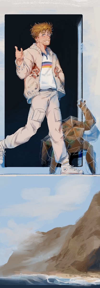 4e3076's tweet photo. i don't usually repost my art but i wanted to try the carousel post with this #projecthailmary https://t.co/FL5wV85WGp