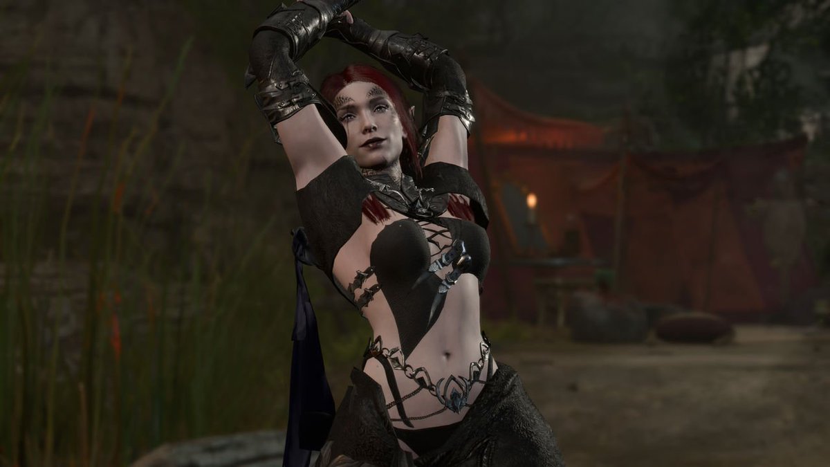 JassAmber101's tweet photo. Little photo dump of me in BG3, who wants to come cuddle a sexy drow?~❤️🖤❤️

#Originalcharacter #OC #JassAmber #BaldursGate3 #BG3 #Kink #Sfw #NSFW #videogame #videogamephotography https://t.co/JheNJsRbYn