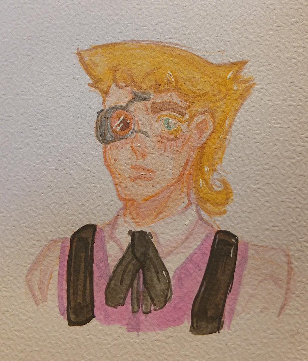 spwjoestar4444's tweet photo. The son of #Speedwagon and #Stroheim yiaaa
#battletendency #jjbqfanart #jjbq #melon https://t.co/8JCaX6QNGK