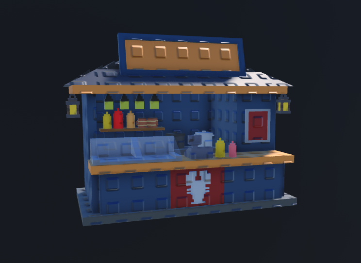 e4nys's tweet photo. 🍔 Food Stall Builds — Commissions Open! 🍟
Some food stall builds I made in Roblox Studio!
I’m currently open for commissions - custom stalls, shops, props &amp; more.
💰 Affordable prices
🎨Custom designs
📩DM me if interested!
#RobloxDev #RobloxCommissions #RobloxBuilder #GameDev https://t.co/puinVPy1vr