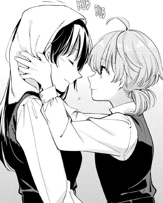 sisterpuke's tweet photo. if anyone's wondering what's on the agenda for today, it's crying and throwing up over them... GGAHHH yuu taking care of wet puppy touko I'LL DIE... https://t.co/I7RSG0RxHI