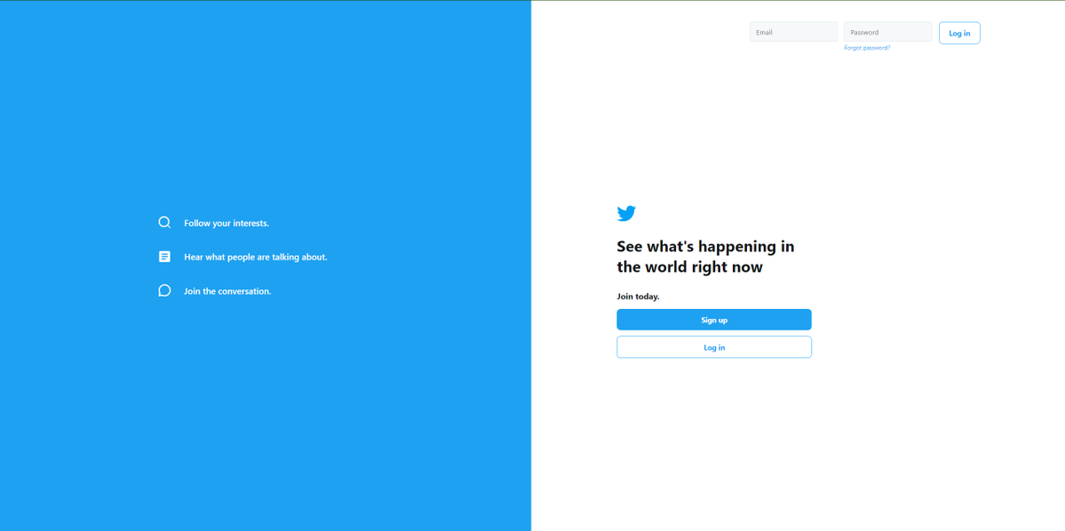 fluffy_pawzzz's tweet photo. https://t.co/Gwtu6iegbZ thought they were the only ones to be able to make a shitty twitter clone
site dropping soon when i fix the broken login/signup or just add google #twitter2 #newtwitter https://t.co/gpklhU1vif