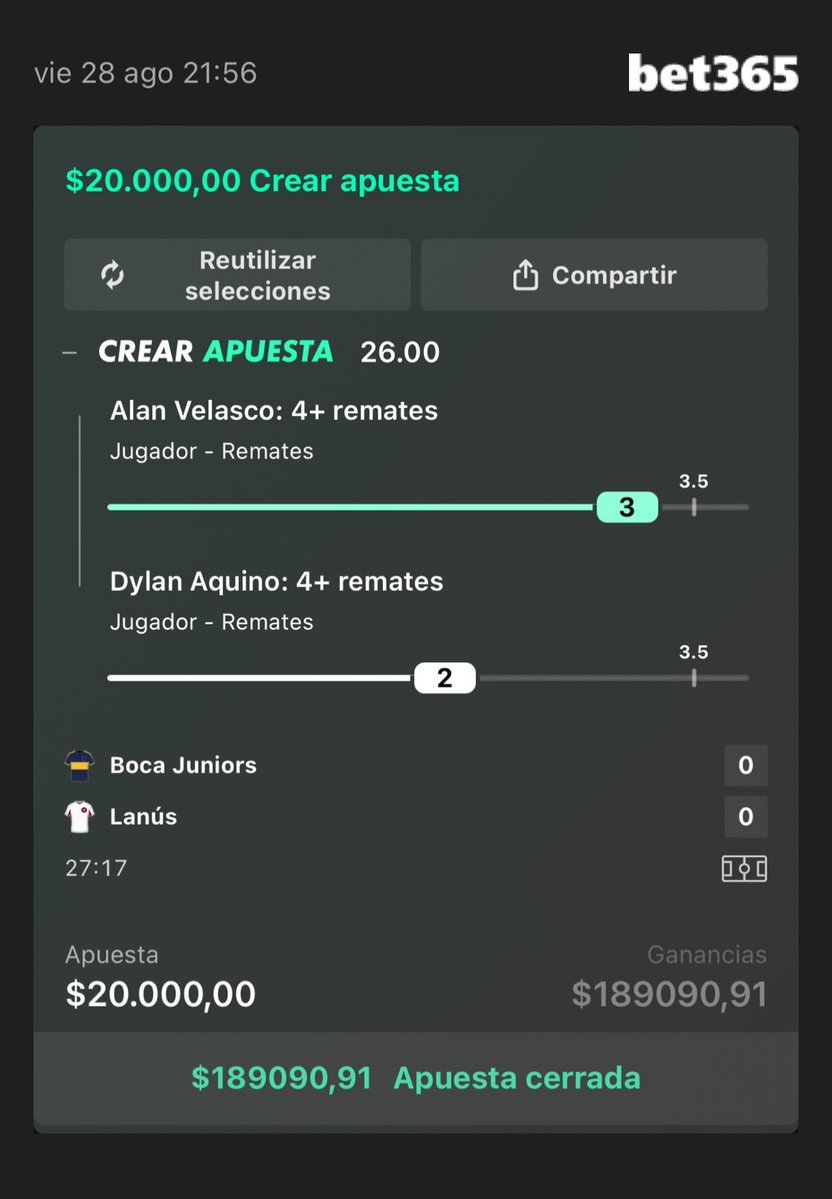 CUERVO_BETS's tweet photo. @trixapuestas Esta ma cerre recien en x10 casi y la otra esta asi https://t.co/L5IRaAqjkH