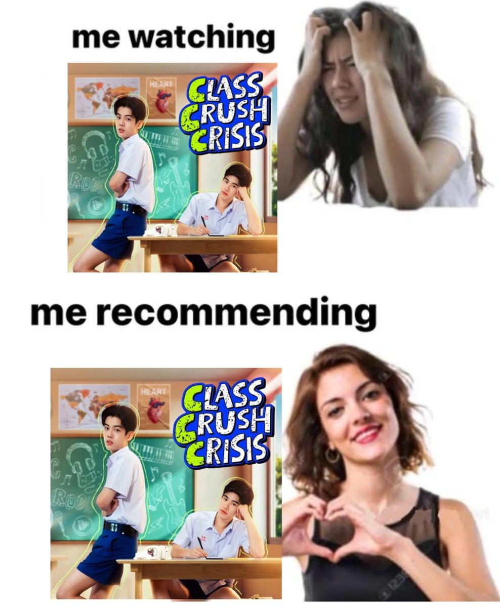 ebajo_paul's tweet photo. yeah, i recommend this series to my friends 

CLASS CRUSH CRISIS EP6
#ClassCrushCrisisEP6 https://t.co/Csiw2pWsCh