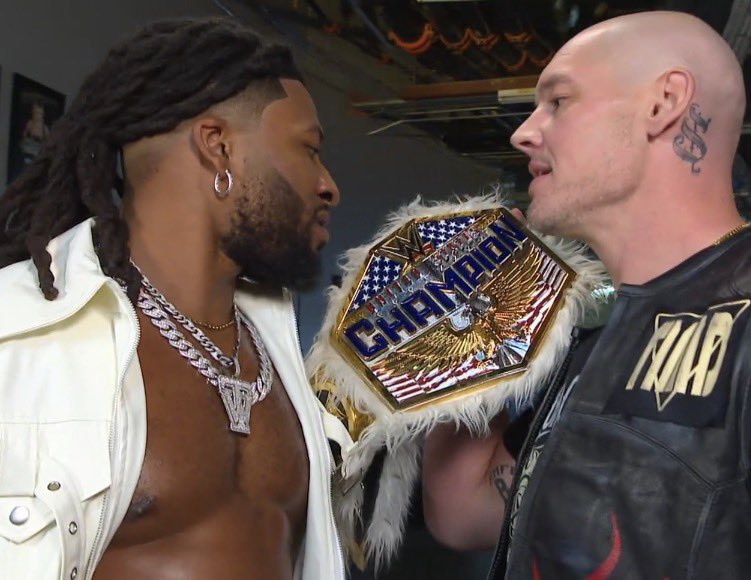 FadeAwayMedia's tweet photo. “I don’t have to be entertaining I’m the Champion” 

- Baron Corbin 

#Smackdown https://t.co/ntFv0tycvd