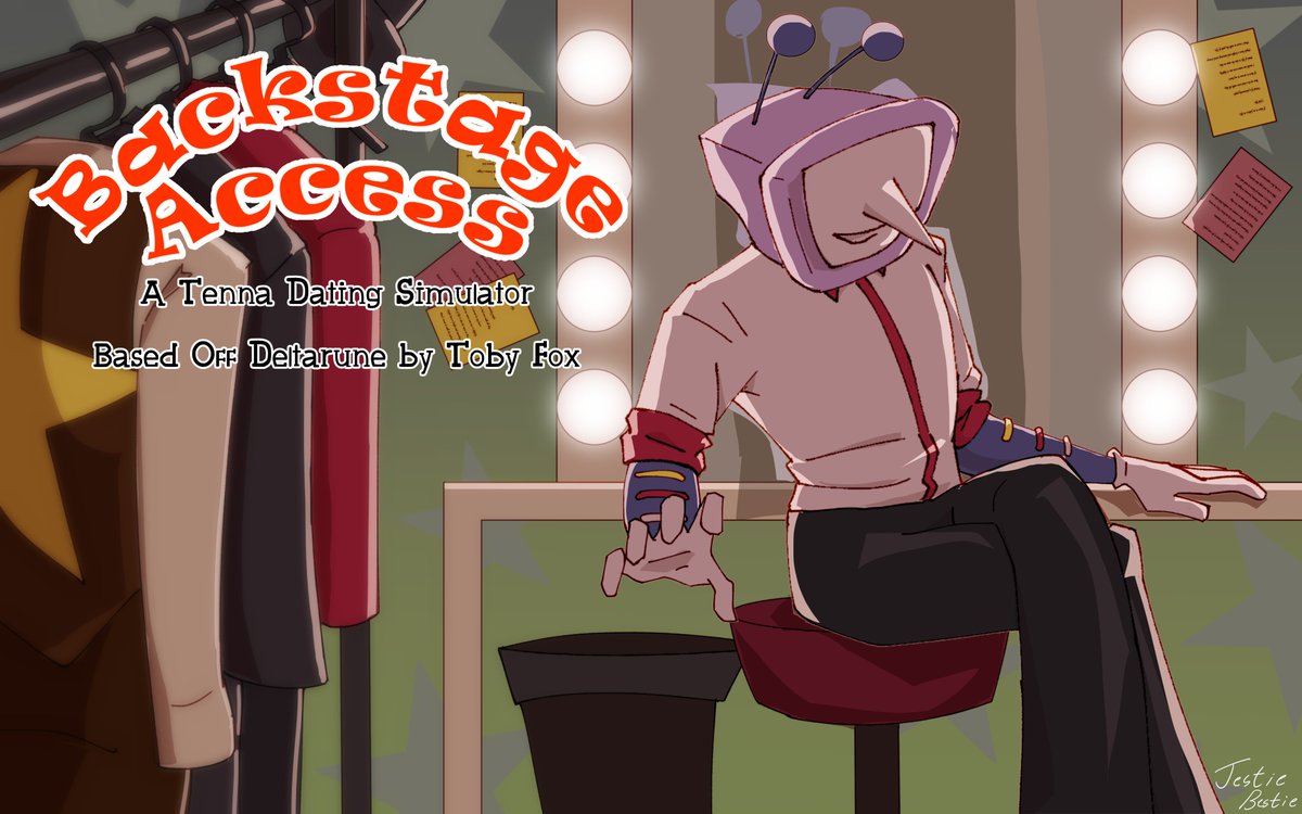 jestie_bestie2's tweet photo. Backstage Access: a tenna dating sim :3 #tenna #deltarune https://t.co/lZCuqHD4tf