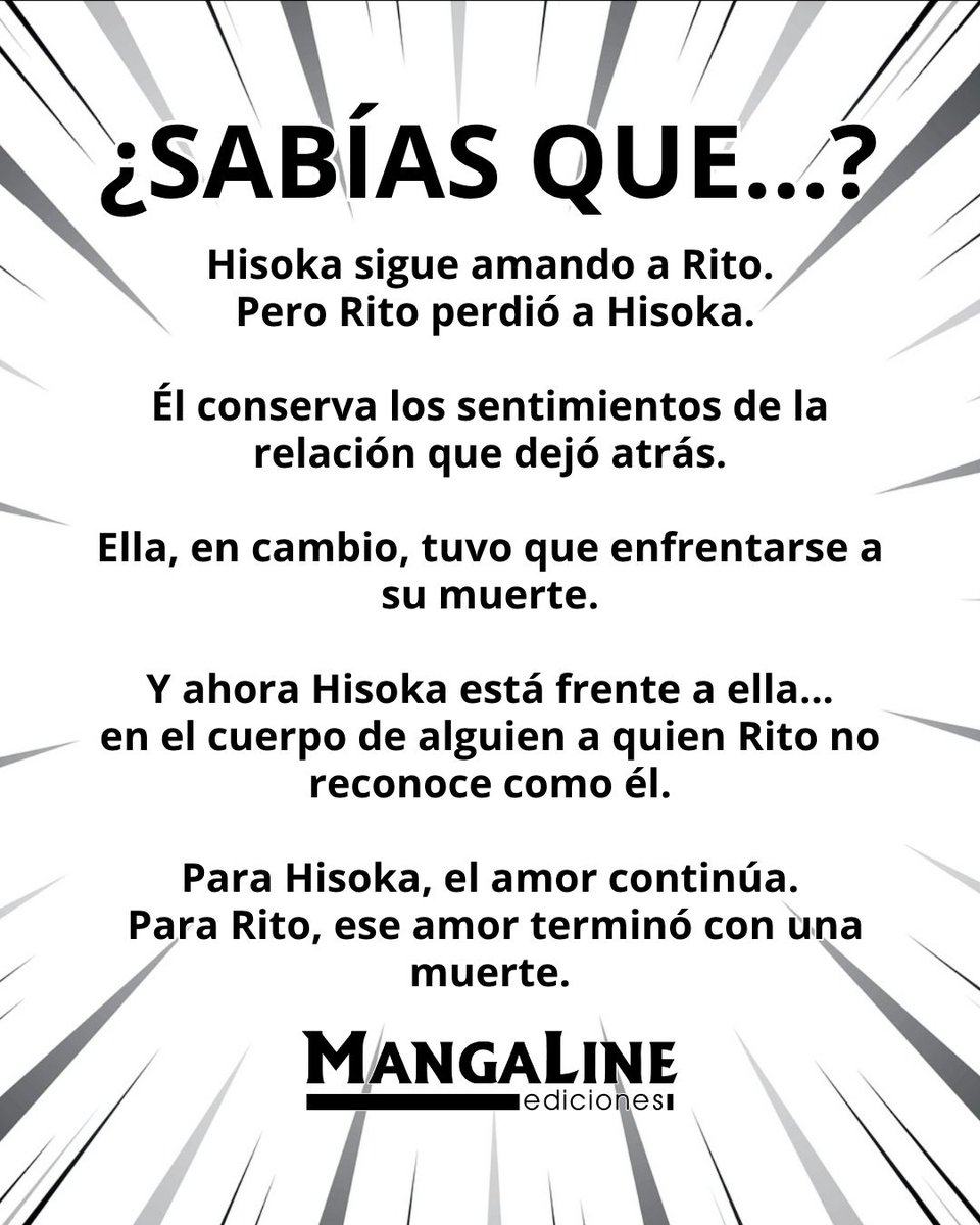 MangaLineMX's tweet photo. Para Hisoka, el amor continúa. Para quienes lo conocieron, él murió.

Años después, Ken Yagami recordó que los capítulos centrados en los sentimientos tendían a mejorar en las encuestas de Jump.

📚 Conoce su obra:
https://t.co/5T3T1CGxdT

#HisokaReturns #MangaLine https://t.co/0LlML4Nc10