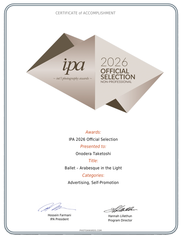 KAI__PHOTO's tweet photo. IPA（International Photography Awards）
ニューヨークを拠点とする世界有数の国際写真アワードの結果
Advertising-Self-Promotion
Official Selection

モデル：Shion Yuasaさん

#ipa #ipa2026 #iphotoawards
#InternationalPhotoAwards https://t.co/OaE5DehGuQ