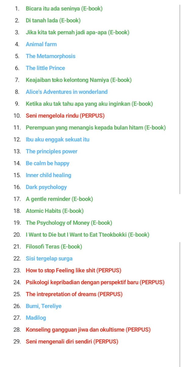 itsnlmm's tweet photo. Satu buku lagi menuju target baca 50 buku dalam setahun. So proud of how far I’ve come this year. https://t.co/pZVYS5vnqS