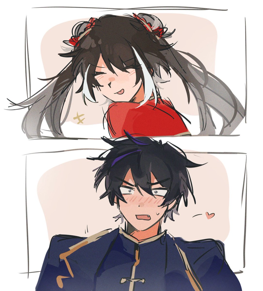 kaiseryyn_'s tweet photo. Is there any xi chun x huazhen shippers https://t.co/hahvfc6xgc
