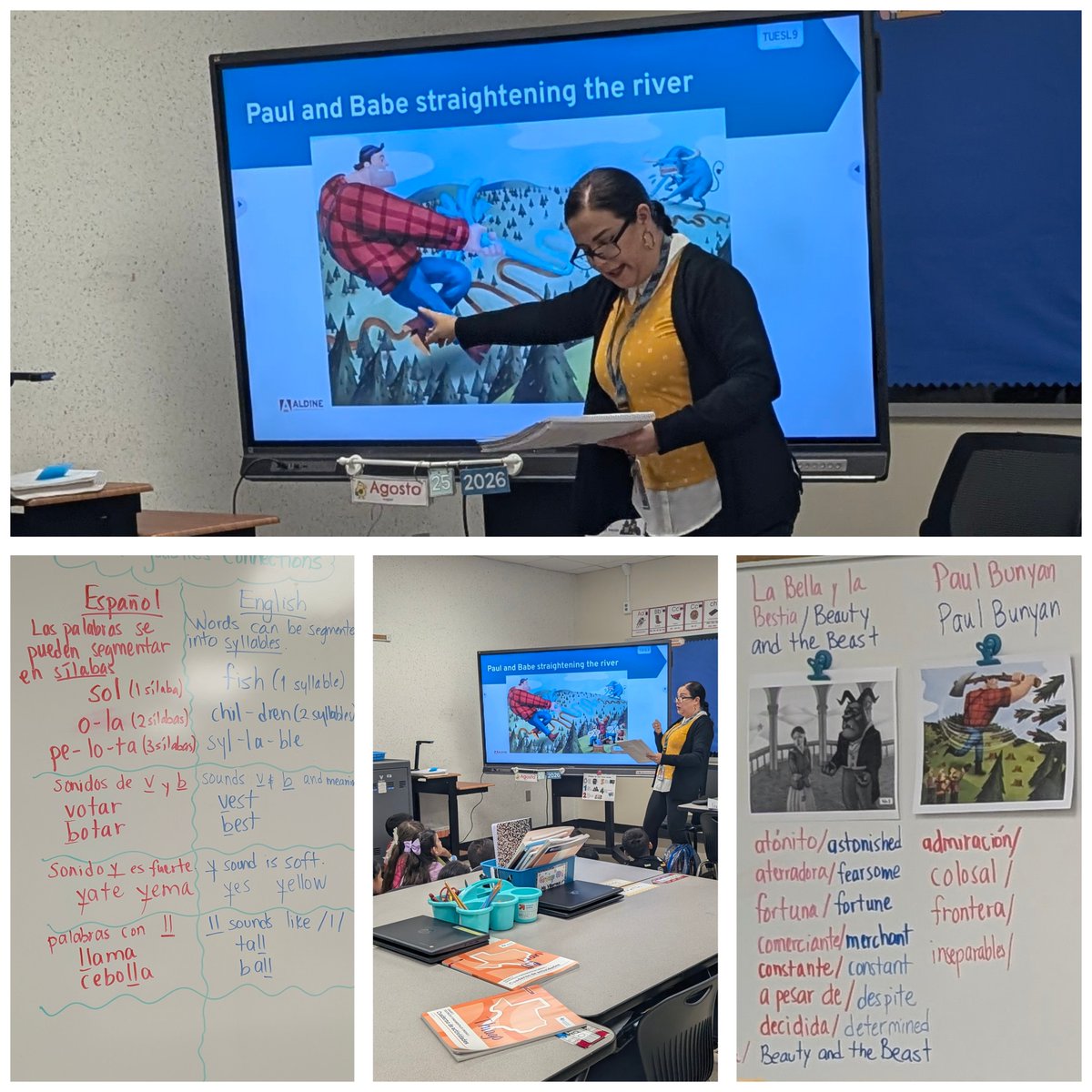 emytomita's tweet photo. ✨ Great things are happening in Grade 1 &amp; 2  classrooms! Students are collaborating and building strong literacy skills @Cypresswood_ES  📚🗣️💡🔠 @SADubberke @revillarreal2 https://t.co/m1rNJgNaaN