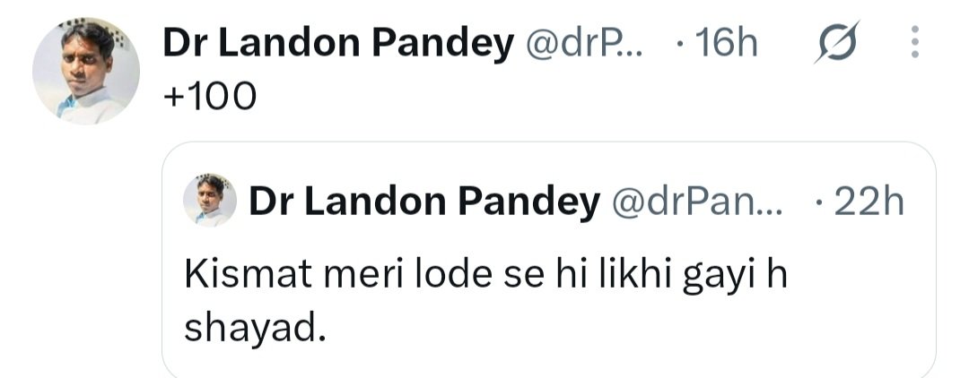Adi65565618's tweet photo. @drPandeyO7 1000% https://t.co/DtoJFCx89Q