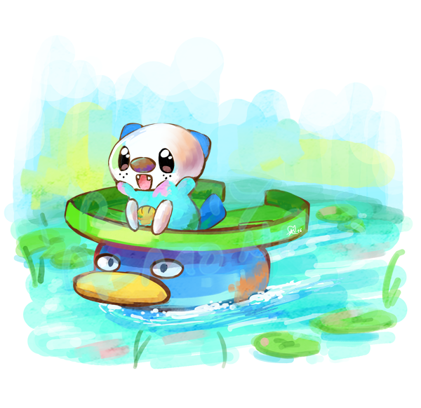 FrostyAlmonds's tweet photo. (Almost) Daily Oshawott 1311. https://t.co/0IOXgeKYBW