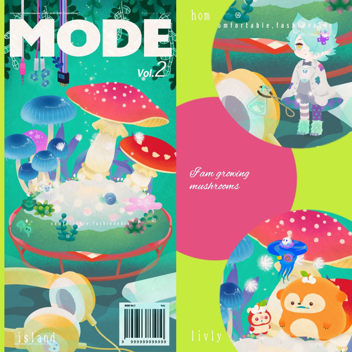 ten_tocosie's tweet photo. キノコの研究🍄🧪

🏷️#tentenIsland

#リヴリー　#リヴリーレイアウト
#livlyisland 
#ホムコーデ https://t.co/lYXpudIons