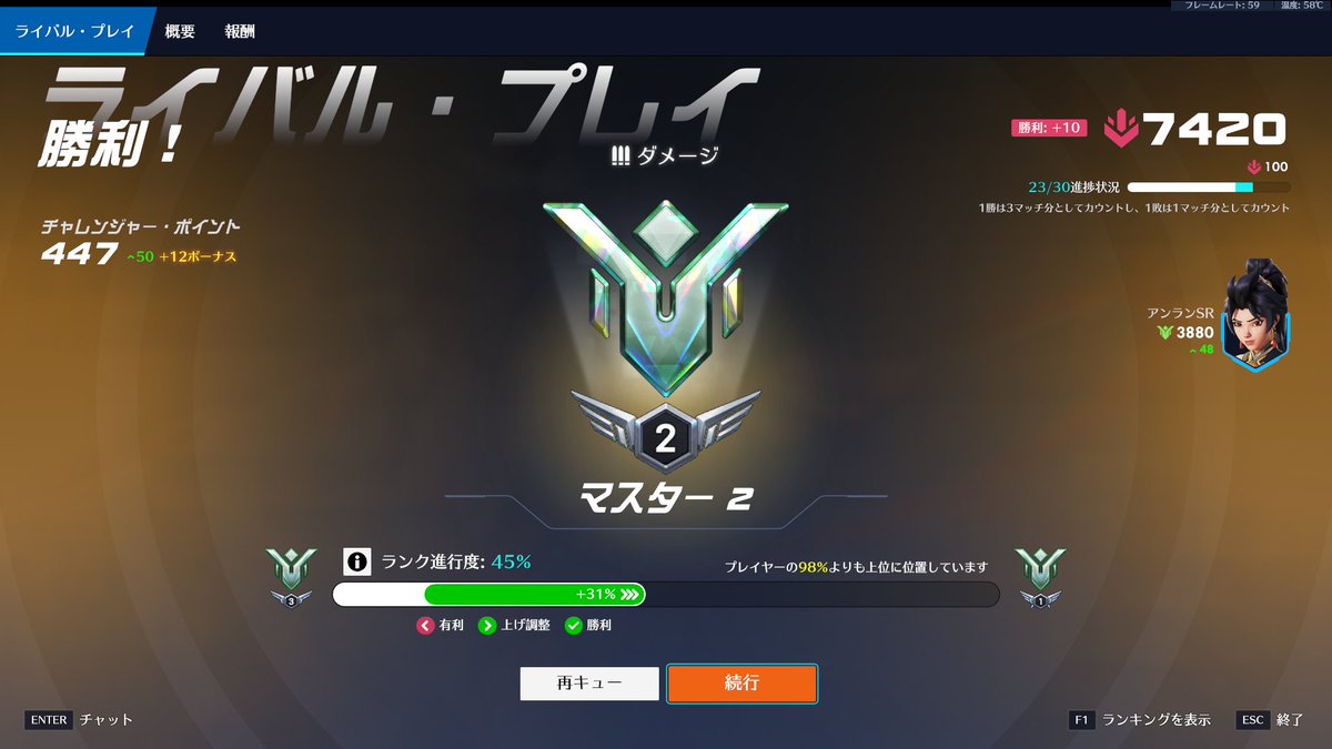 V_netorium's tweet photo. そういえば今シーズンのスタートはマスターです https://t.co/uLsszLRtKE