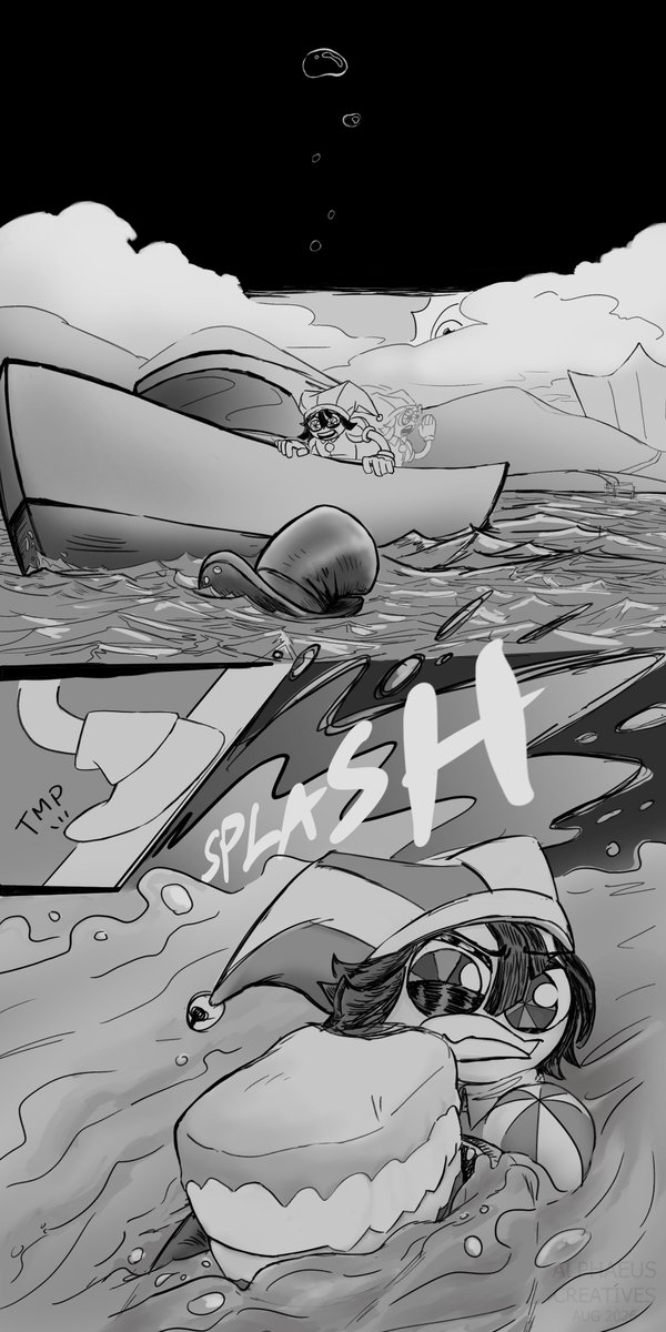 AlphaeusC_'s tweet photo. The Lake
Comic page 2/3 
Commission for SealChompz
#Caine #Ponmi #tadc #theamazingdigitalcircus https://t.co/lnzzRiH6Sz