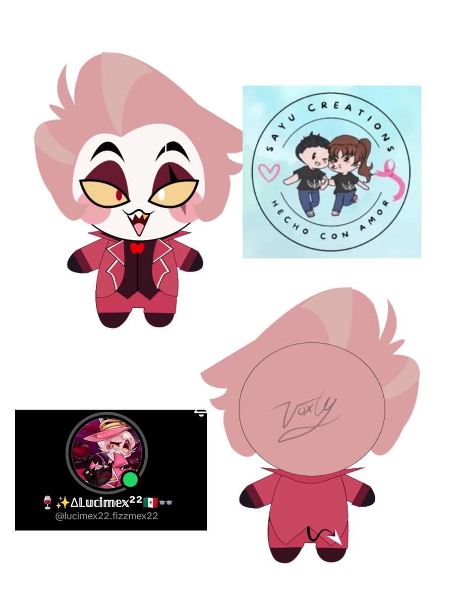 Voxty666's tweet photo. Hice estos dibujos pasados en los OC de mi #vox y de #lucier de #hazbinhotel gracias a @sayucreations por hacerlo posible, me gustó el resultado! https://t.co/iXq75ILg6g