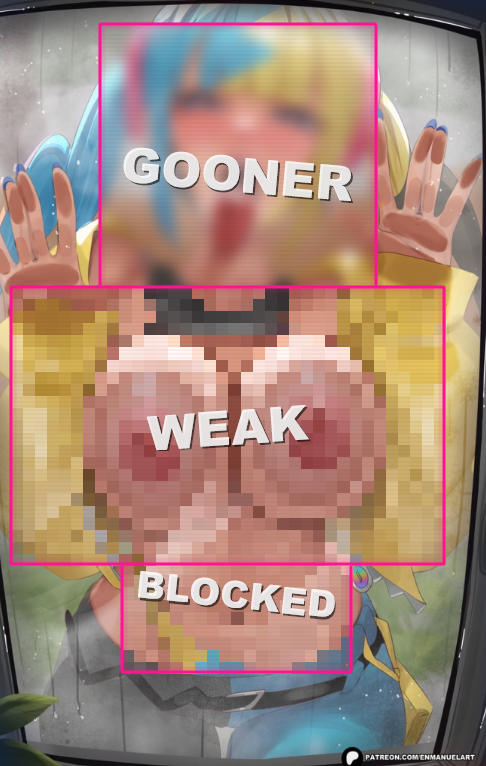 bananaslama019's tweet photo. @renesboytoy @Weakchaldeaboy @SimpForKronii 182. Plapped so hard to pretty pixels until I ruined like a dumb beta loser 😵‍💫😵‍💫

Thanks to the Beta Blocker I didn't have to worry about any nudity and I stayed beta safe as I dribbled 🥵🥵

#wankchat #goon #hentai #censoredhentai #censoredforbetas https://t.co/1UgBWmlsrQ