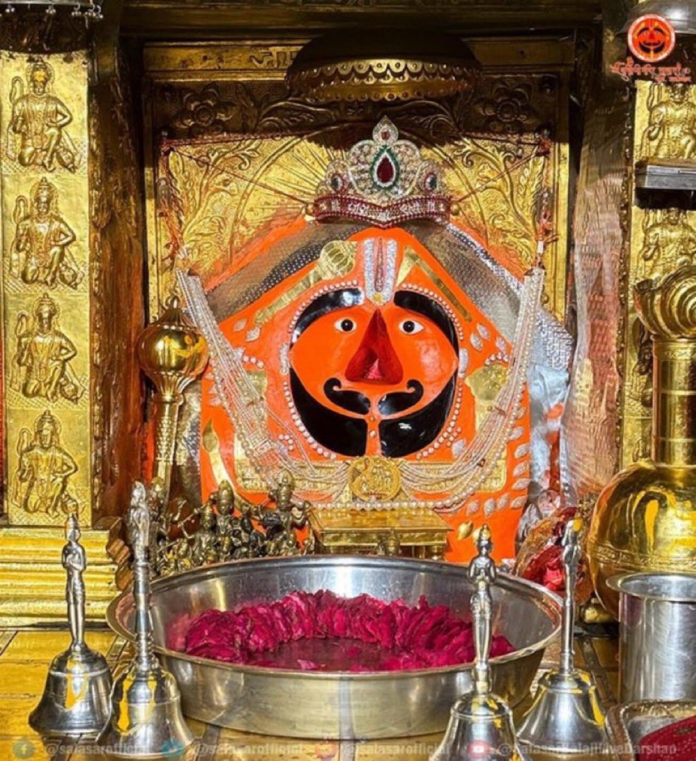 Rajsthanikaka's tweet photo. सालासर बालाजी महाराज की जय हो 🙏 https://t.co/l3c4PwZ4Rq