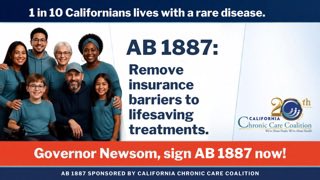 LADAOrg's tweet photo. Rare diseases demand immediate, specialized care. #AB1887 removes insurance hurdles that delay treatments and disrupt lives. @CAGovernor, your signature on this bill means faster, easier access to lifesaving therapies for Californians with rare diseases. #SignAB1887 #raredisease https://t.co/YF7NFOeqyG