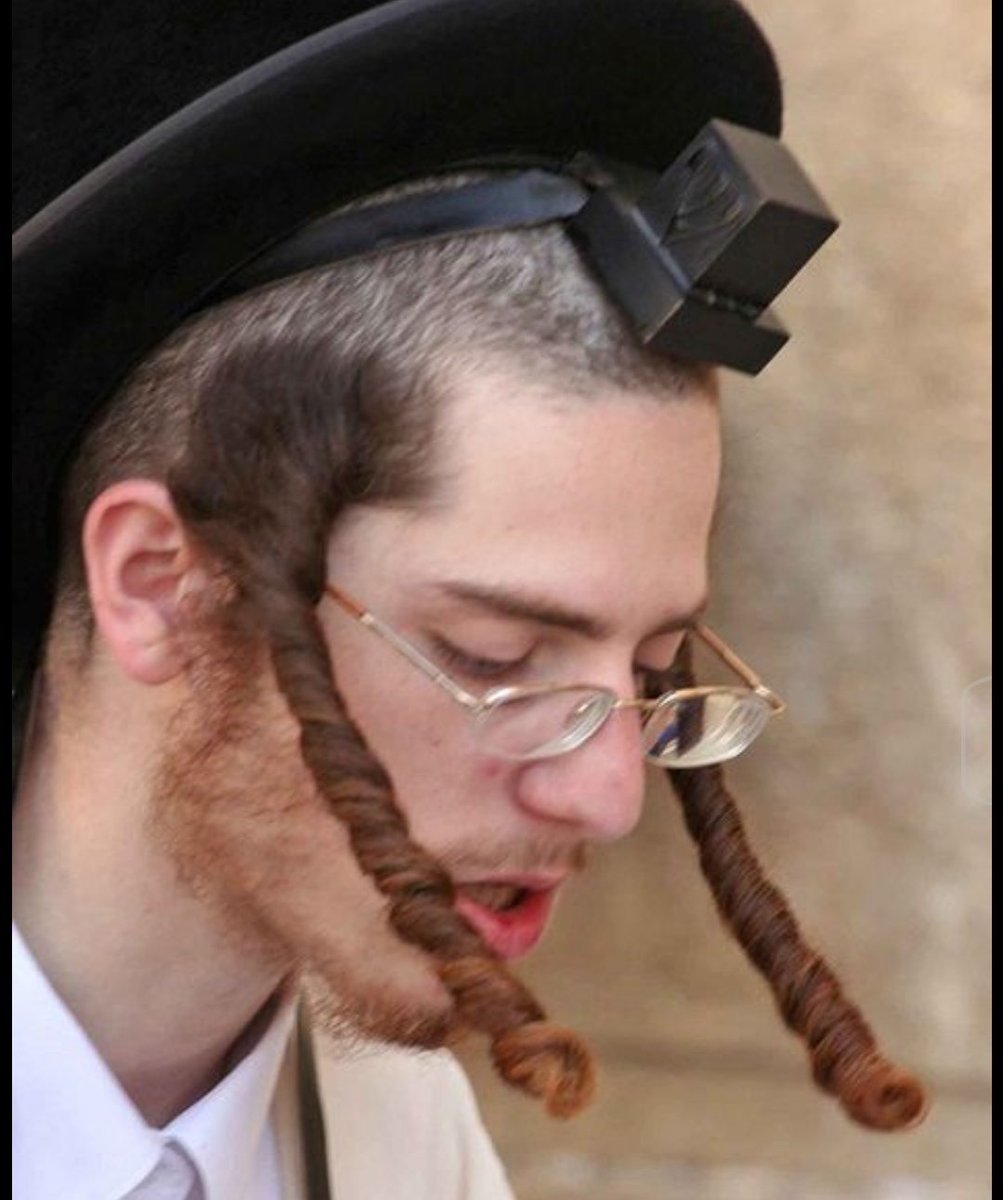 FunnylookingK's tweet photo. Funny looking kіkе Of The Day https://t.co/DqlzcdYXKY