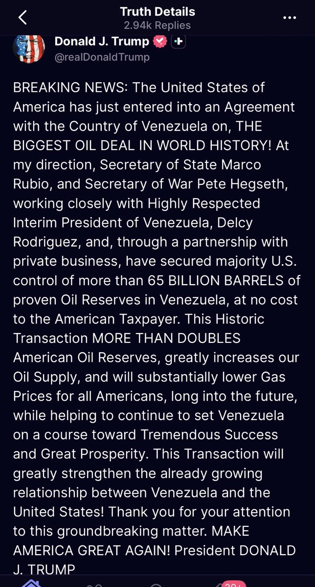 chrishchun's tweet photo. You don’t have to know anything about the petroleum business to know this has to be a bad deal or lie. Why would the Sec Def have anything to do with this kind of deal? This administration is full of incompetent people. https://t.co/MQ9a6aboDa