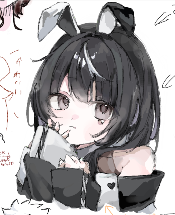 wan_tanx04's tweet photo. #絵が伸びないから頼むそーた
白黒バニーちゃん
絵チャにどっぷりです https://t.co/t3azxzhEtR