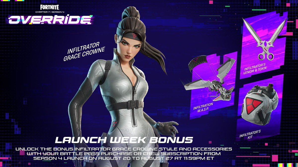 JTMX080626's tweet photo. Hot take: I like the idea of launch week bonus styles

It rewards the players who bought the battle pass early without having to spend an extra cent https://t.co/jHdYeswnil