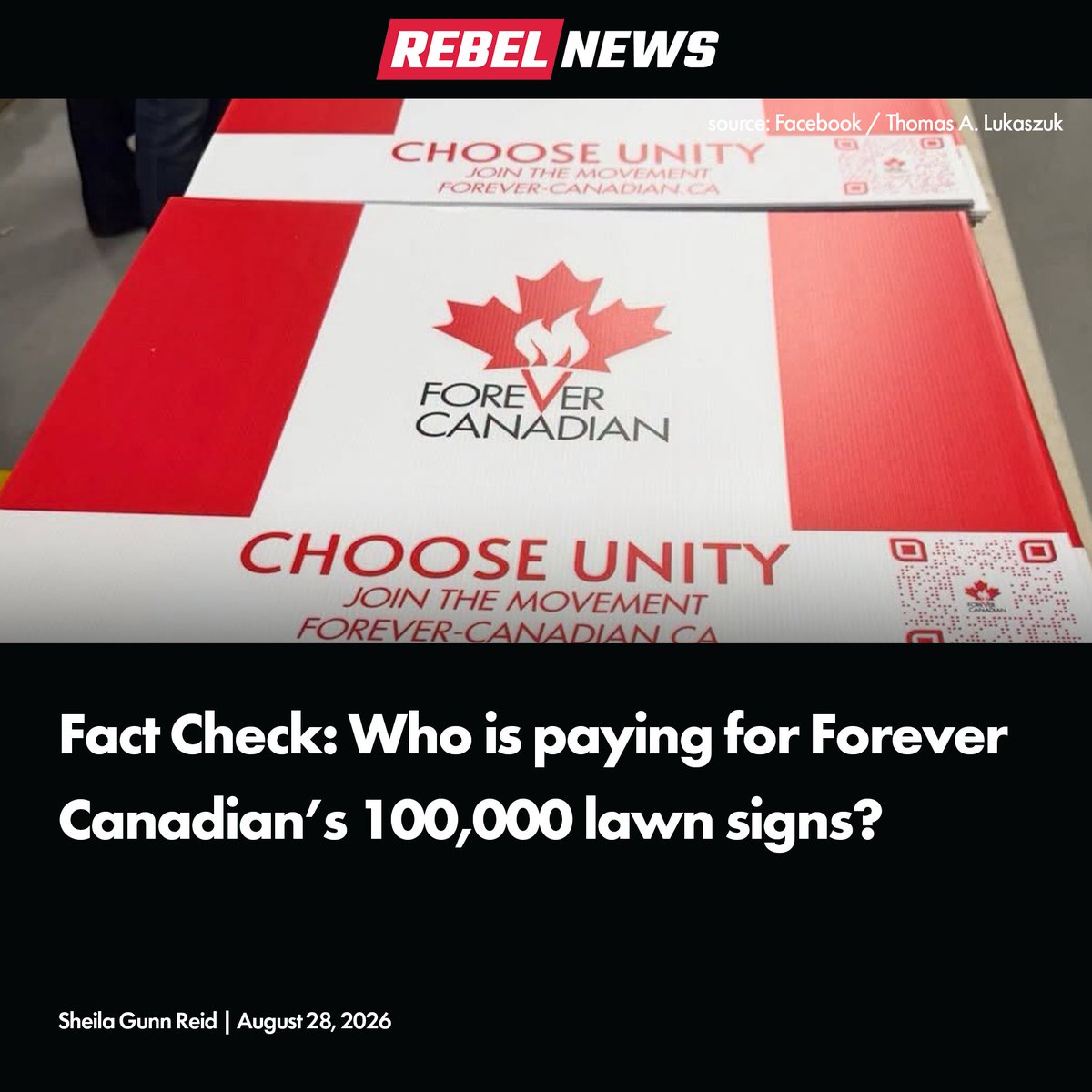 RebelNewsOnline's tweet photo. FACT CHECK: The anti-separation campaign's finances are facing increasing scrutiny.

READ MORE: https://t.co/tvY0EfClpR https://t.co/WKxFDVOSDH