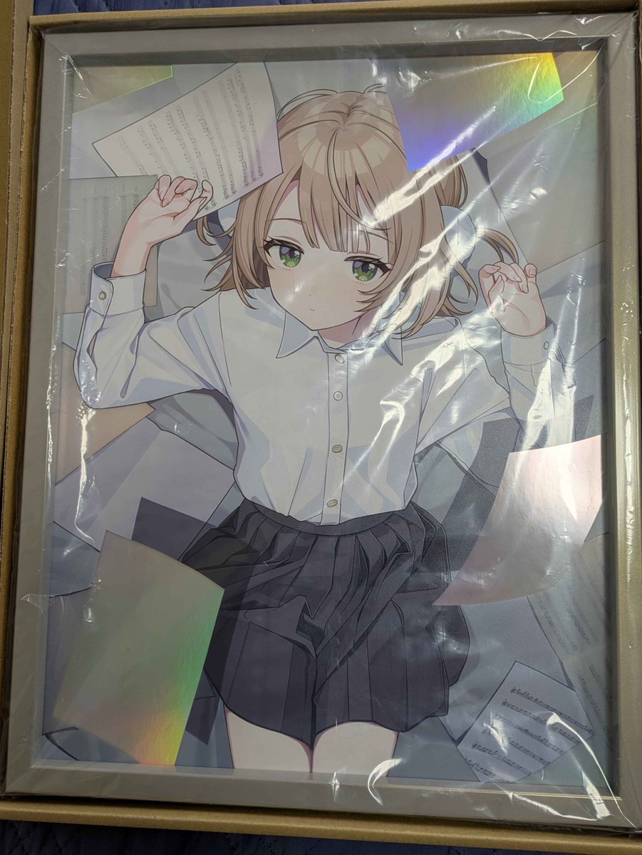 mooovy514's tweet photo. ういママの複製原画きちゃ！ https://t.co/wvnb1kPbNk