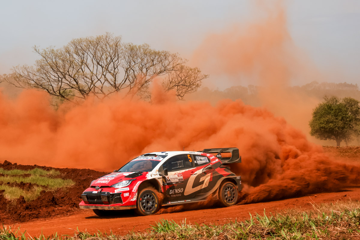 en_toyota's tweet photo. Rally del Paraguay: Day 1
Pajari leads for TGR-WRT after wild start

https://t.co/xWDhzaslQ4 https://t.co/huFAVpIUKI