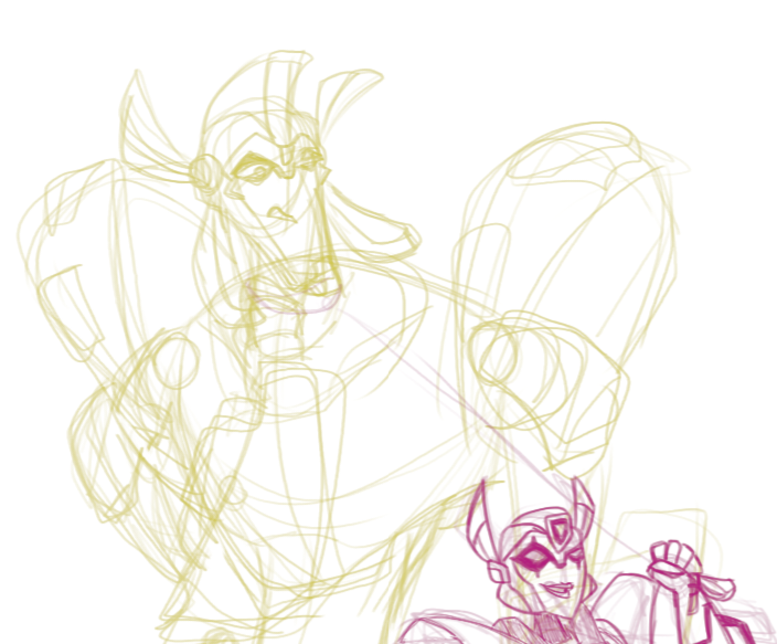 123Darken's tweet photo. Few nice BUTTS and characterization practice
Art By: #PWG #Darken
It's: #Transformers #TheTransformers #TransformersRBM #TFOC #TransformersOC #TransformersFanArt #Sketch #Digital #DigitalArt #FanArt #WIP #OCart #SpaceShot #Vortex #TransformersShatteredGlass #TransformersSG https://t.co/EYVZO7TrYb