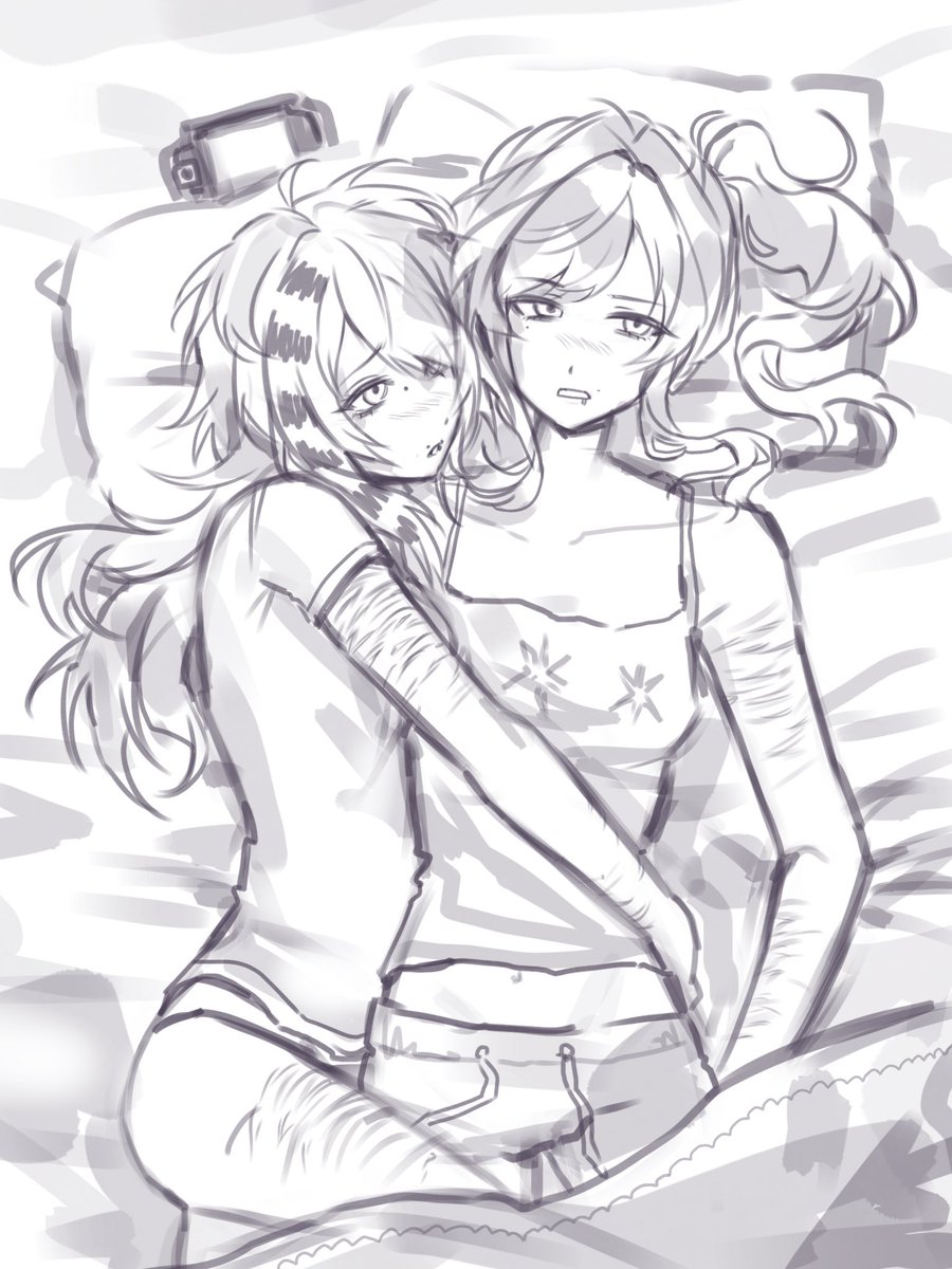 wiltingclovers's tweet photo. Emicole redraw to see my improvement https://t.co/ARhliFH75E