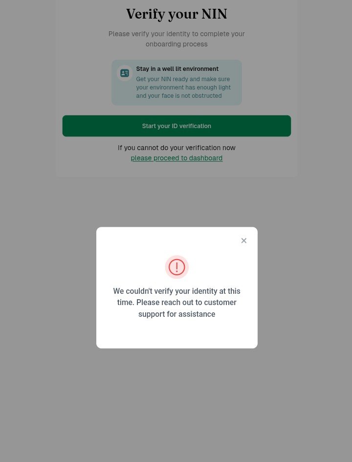 TY04915273's tweet photo. @SMEDANGov Your site will not let one complete his identity verification https://t.co/07ejKw6svs