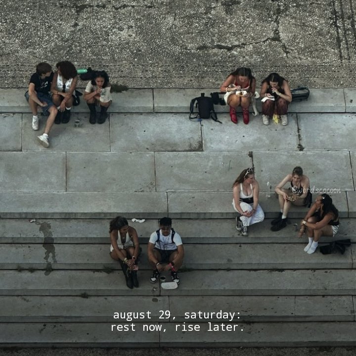 WordsCocoon's tweet photo. august 29, saturday... https://t.co/HNV6nlL9bj