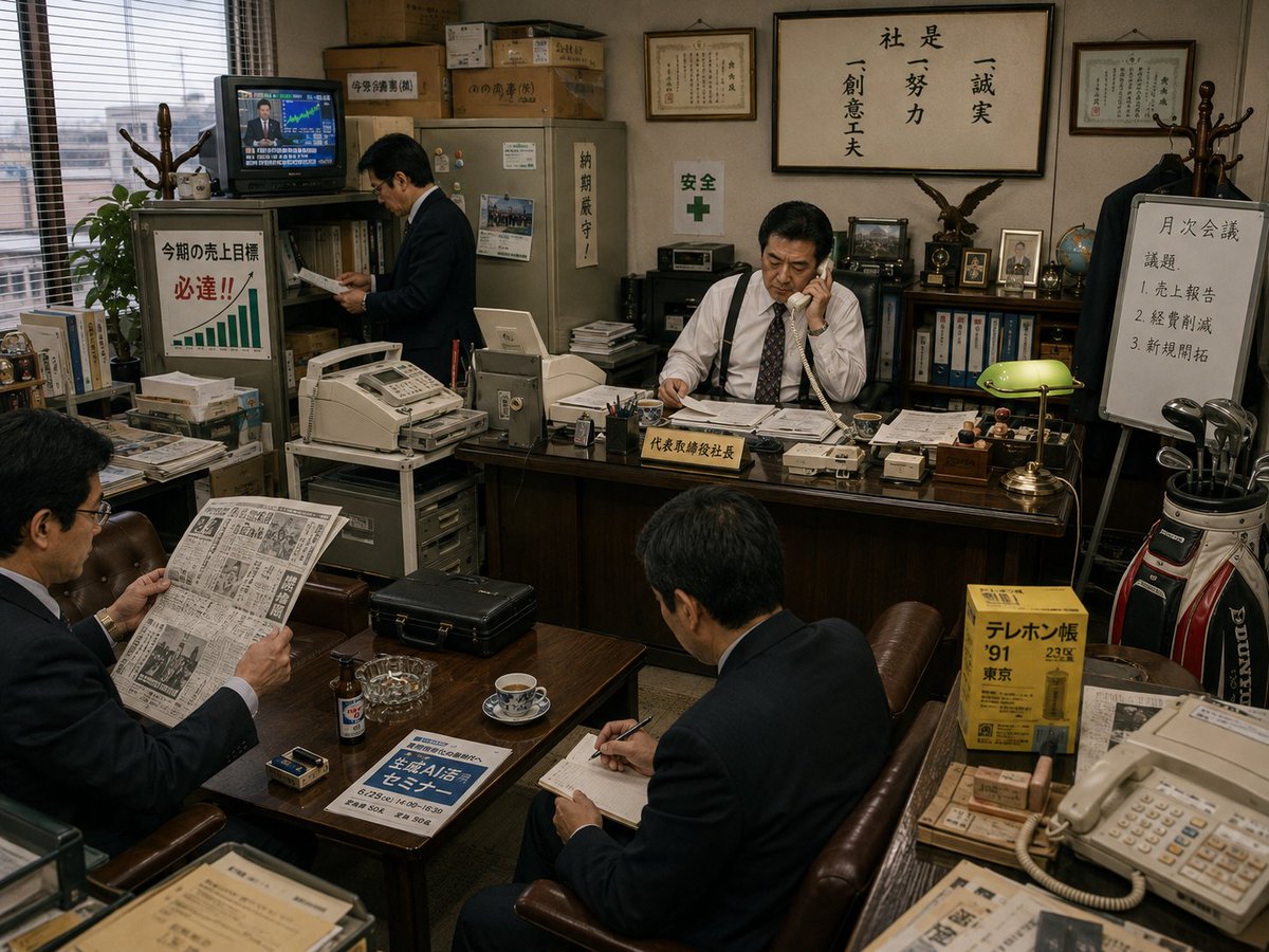JOJI_0808's tweet photo. 「昭和」の社長に、「令和」が1つだけ紛れています。

30秒で見つけた人の洞察力は最強 https://t.co/IvuI5T8bH3