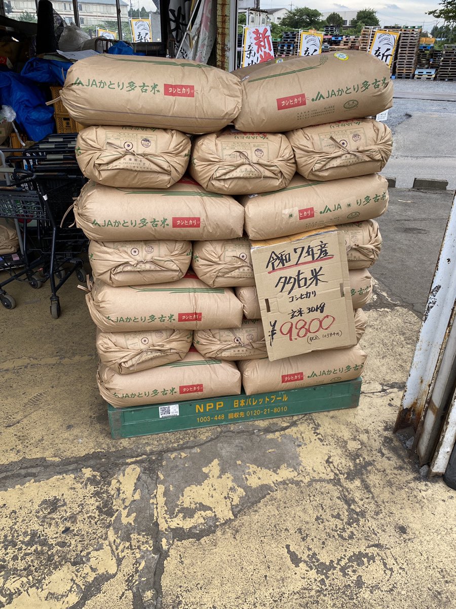 nari_map's tweet photo. 成田市桜田「大栄青果小売市場」へ🍎🥬

大栄インターすぐの青果店✨
お米や梨などを見て、思わず「安っ！」と驚く価格の商品も😳

さまざまな産地の旬の果物や、自社「大栄農場」で生産した野菜も販売。飲食店・お弁当店など業務用の仕入れにも対応しています！

■大栄青果小売市場
■成田市桜田1005
■0476-73-7644
■9:00〜17:00
■月曜定休日
■駐車場 店舗脇に15台程度
■支払い方法 現金のみ

※掲載内容は撮影時点の情報です。最新の営業時間・定休日・価格等は店舗へご確認ください。

#なりまっぷ #成田市 #大栄青果 #成田買い物 #成田市桜田