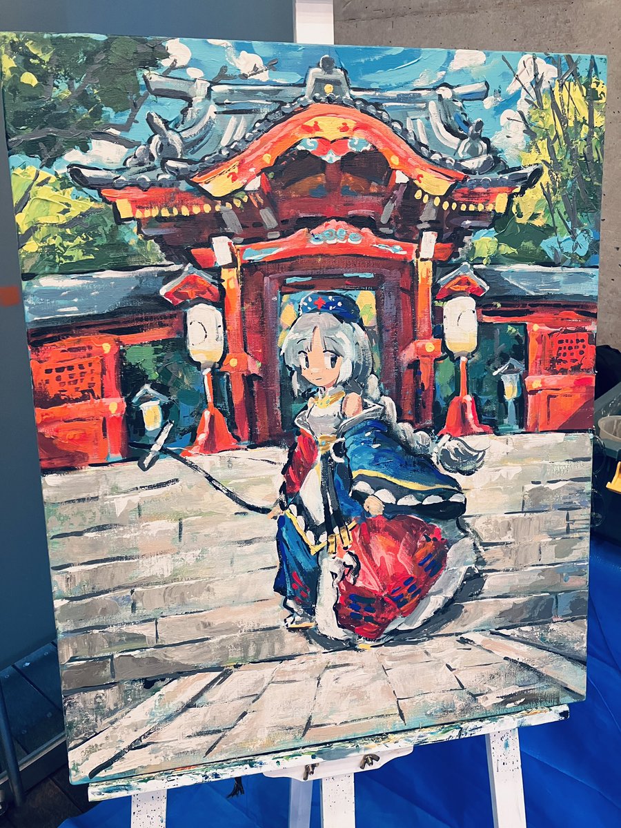doggo_1d34's tweet photo. できた‼️‼️‼️‼️‼️
#東方ステーション https://t.co/D2ZxxgxAnW