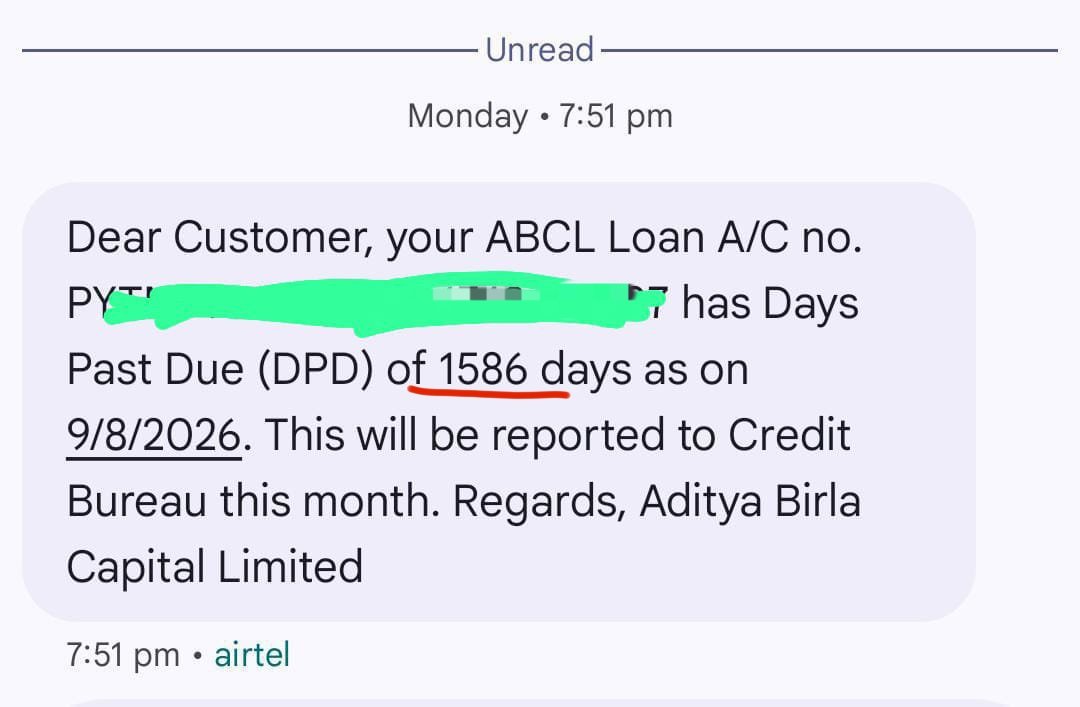 IM_Priyadarshni's tweet photo. A poor boy from Bihar took a loan of ₹250 after seeing a loan advertisement on WhatsApp.

He thought that perhaps the government waives small loans for poor people.

After 2-3 years, he assumed that the ₹250 loan would no longer be a problem.

But about 10-15 days ago, he received a message on his registered mobile number stating that instead of a ₹250 loan, he now owed ₹5,390.

He was shocked to see the message. The loan amount, which was only ₹250, had increased to ₹5,390.

He had no money, so he borrowed from neighbors and relatives and somehow managed to repay the full amount.

The lesson is: don't blindly trust any loan offer you receive on WhatsApp.

Especially when taking out loans that offer a low interest rate, such as 9.9%, make sure to verify that the lending company or institution is genuine and trustworthy.

Even a small loan of ₹250 can become a burden of thousands of rupees if you are careless