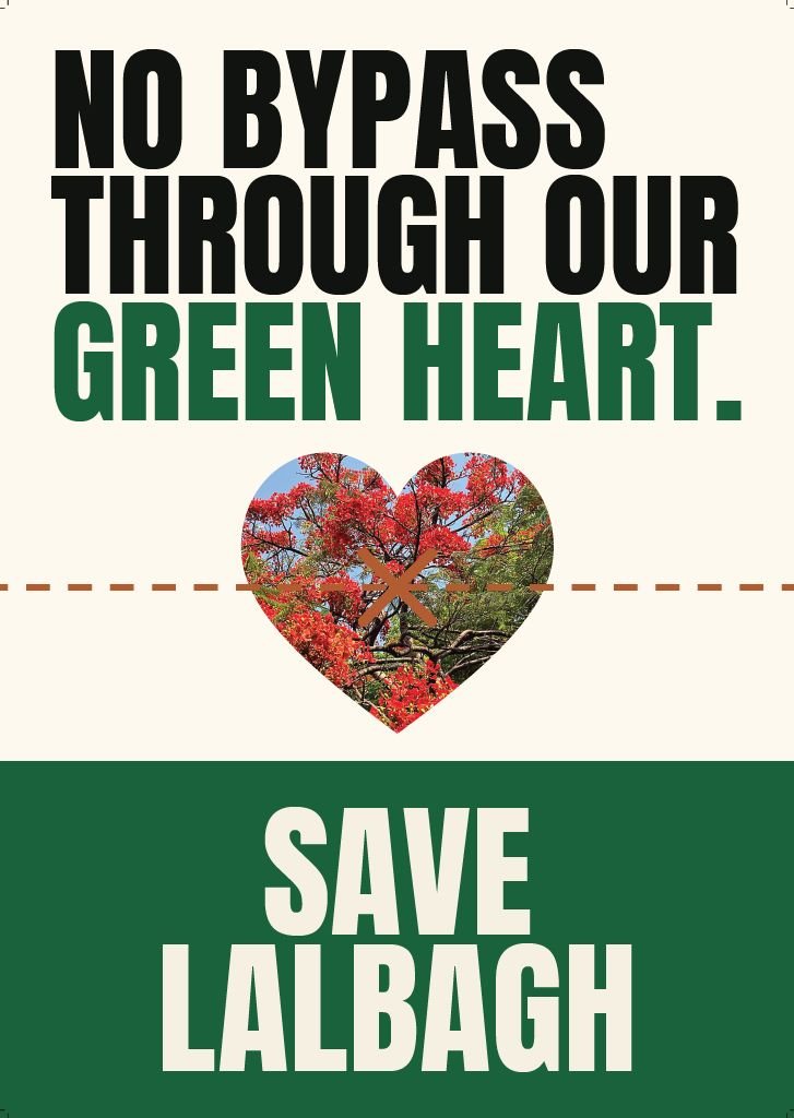 kappansky's tweet photo. Not an inch of Lalbagh should go. Enough is enough. Tunnel roads only serve the rich. Bengaluru has lost over 80% of its green cover. In solidarity with anyone who wants to protect the Garden city's iconic park.
#SaveLalbagh https://t.co/OxmW2V0Jyz