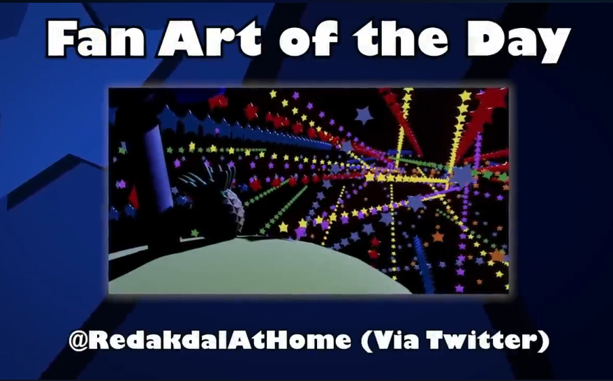 RedakdalAtHome's tweet photo. I am here at 3am binging the  @SimpleFlips  romhack competition playlist like I do every few months and look what showed up at the end of one the videos

holy shit I am  like so honored, I had no idea, I must of missed this video when it uploaded originally https://t.co/HQxW8bd2Vf