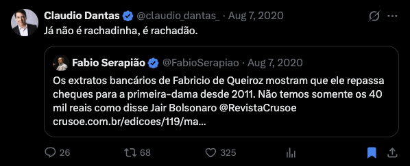 andre_cunha's tweet photo. @claudio_dantas_ Ei  @claudio_dantas_ , vc é um lixo. https://t.co/eLxMZK0mRS