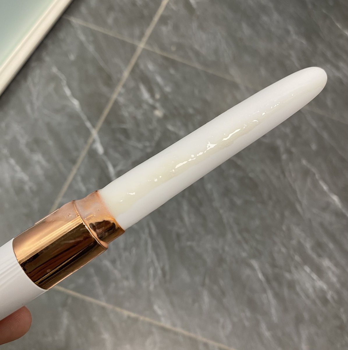 dududuzzzzz's tweet photo. 感觉这种笔还是没有粗一点的玩具好玩，太细了，感觉来的很慢，而且顶得不舒服。 https://t.co/pJbxhOeTbf