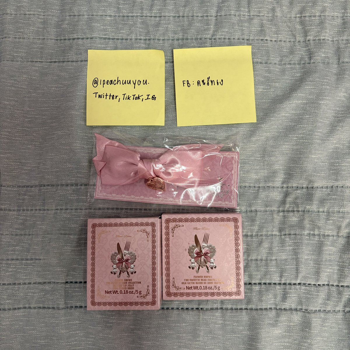 ipeachuuyou's tweet photo. เซ็ต Sweetie Bear 🧸

ได้สินค้า 2 ชิ้น บลัช03 + ลิป JE05
💸 ราคา 559.- จัดส่งฟรี
แถมฟรีโบว์ 1 ชิ้น 🎀

#ส่งต่อเครื่องสำอาง #ส่งต่อเครื่องสำอางมือสอง #ส่งต่อคสอ #ส่งต่อFlowerknows #Flowerknows https://t.co/H3GeIh20np