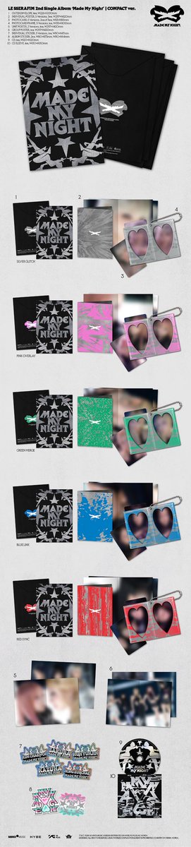 Claire0211_'s tweet photo. Wts • lfb PH GO 

LE SSERAFIM 2nd album Made my night sealed album only 
            
Standard ver - 550 each
Compact ver - 380 ea / 1900 set 

— All in with isf 
— random ver for compact ver if not buying set 
  
Doo: Until oos 
Dop:  Oct 10 
ETA: Neta 
        — reply mine or dm me to avail

t. le sserafim chaewon yunjin sakura eunchae kazuha chemical night pc photocard