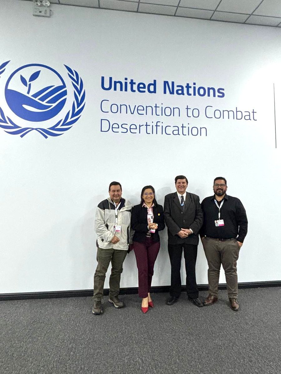 Estudio99_'s tweet photo. Bolivia asume la vicepresidencia del Grulac ante la UNCCD y fortalece su presencia en la agenda ambiental internacional https://t.co/DaYyPkYa7m https://t.co/3LsMToBAtR