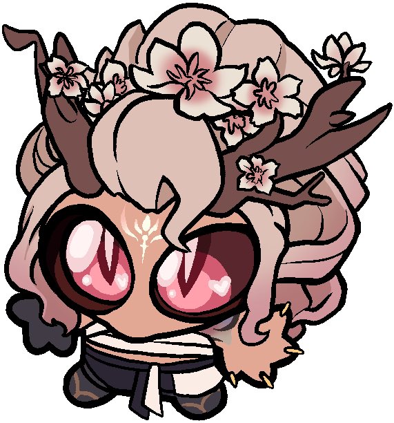 kittychanlegit's tweet photo. got recommended @faeloras_Grove randomly on the timeline, really enjoyed the character’s design so! wanted to do a lil emote as tribute while I take a food break https://t.co/gwXuJhTT70