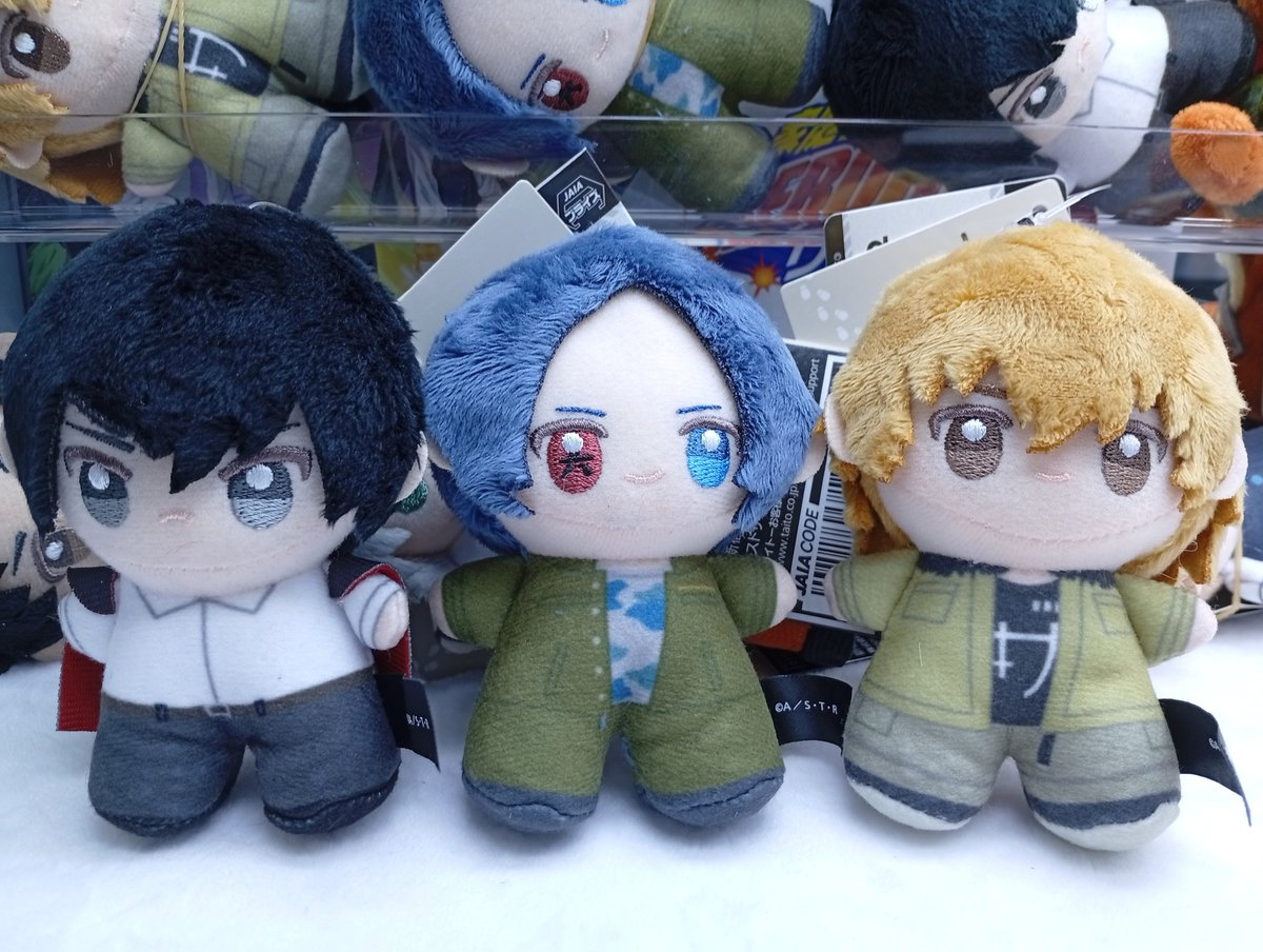 LL_Maebashi's tweet photo. 家庭教師ヒットマンREBORN!
てちぬい　
雲雀恭弥＆六道骸＆ディーノ

入荷致しました🔥🔫

＃前橋　#群馬レジャーランド前橋　＃前レジャ https://t.co/jd6m2EOpMX