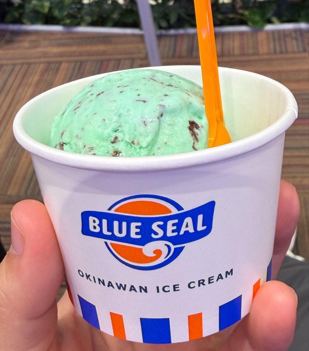 Ctrmcn0's tweet photo. 初BLUE SEAL アイス🍨♡ https://t.co/yaDjG8ISCl